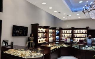 Jewelry Buildout Construction Services by Nafe Group in Oak Brook IL